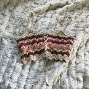 Boho AE crochet top